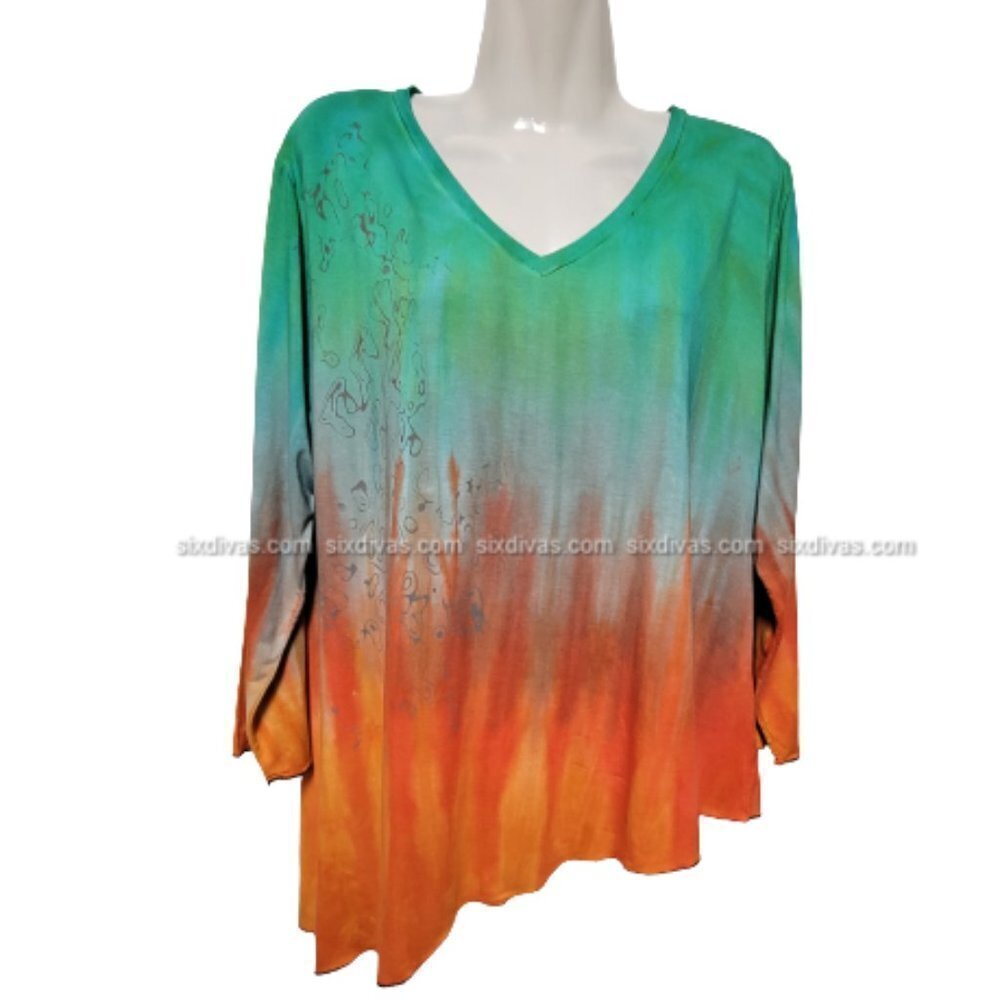 Tunic Top Ombre - Size S - NWOT